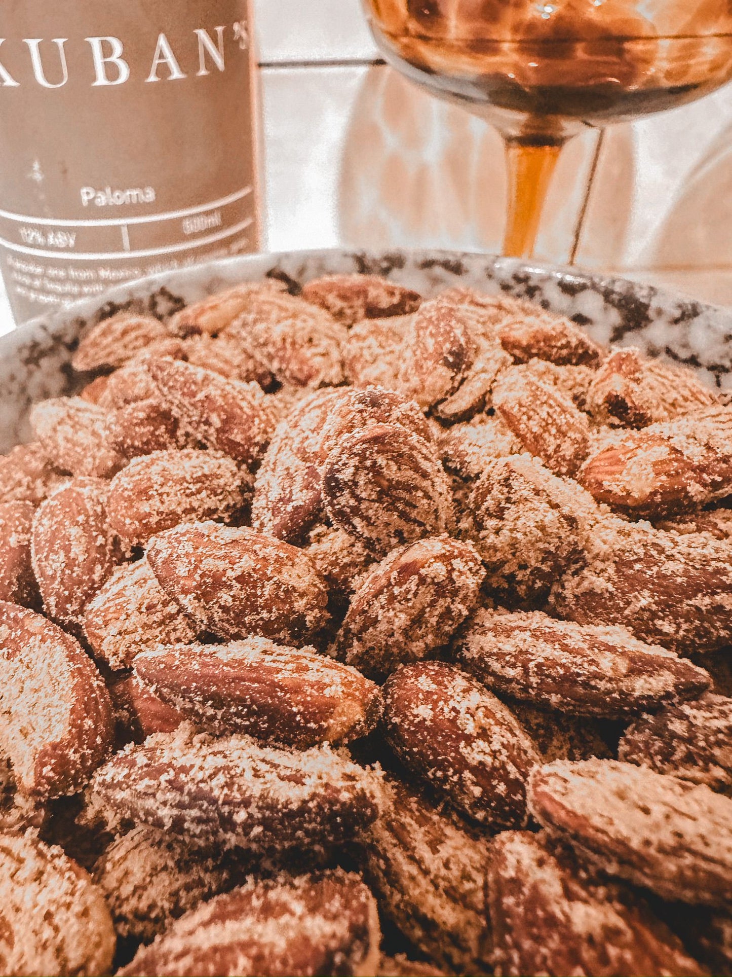 Smoked Rosemary Almonds (Catering)